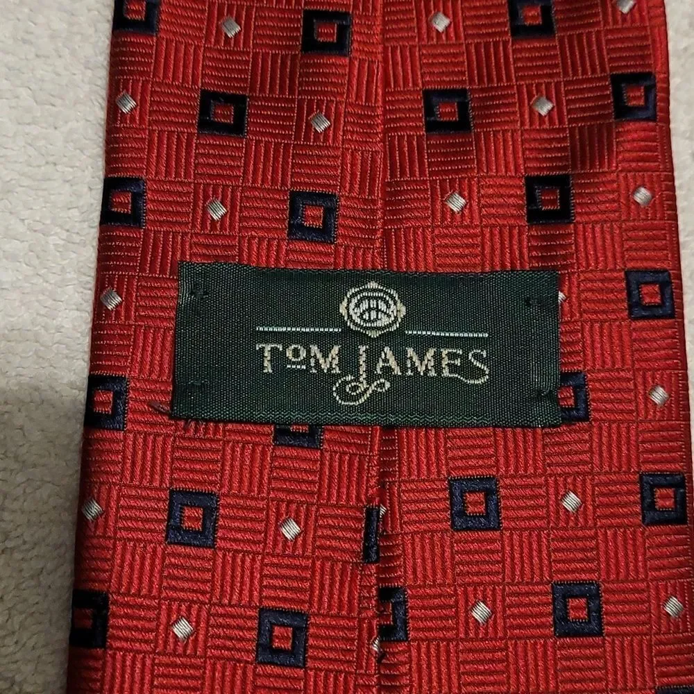 Tom James all silk tie‎